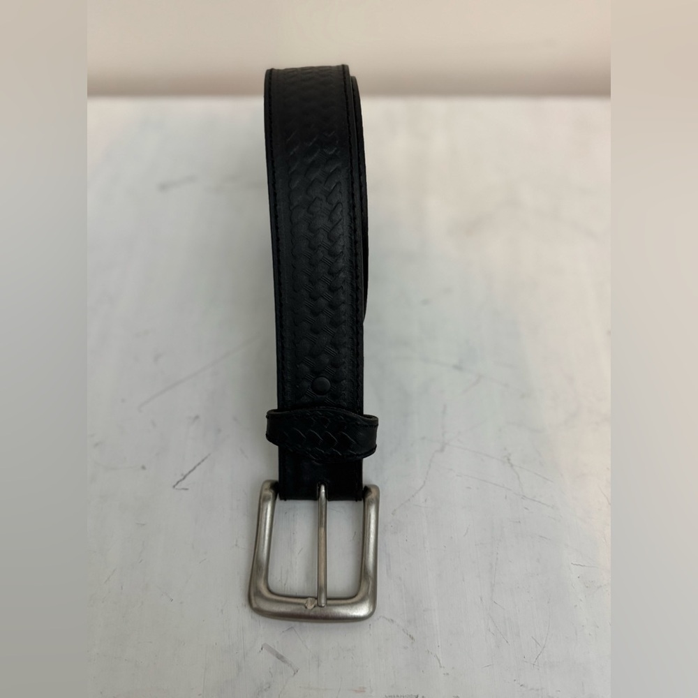 Men’s Black Leather  Belt